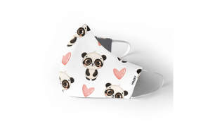 1 ou 2 Máscaras Certificadas Baby Panda | Lavável até 25x - Portes Grátis
