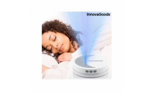 Máquina de Relaxamento com Luz e Som para Dormir Calmind InnovaGoods