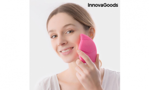 Massajador de Limpeza Facial Recarregável InnovaGoods